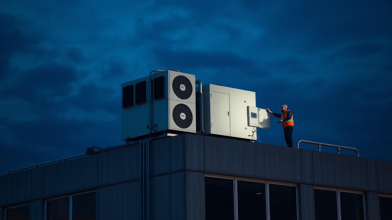 HVAC System 3 Phase Electric Monitoring (Electric Submeter)